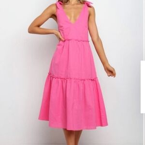 BNWT Petal and Pup Pink Dress